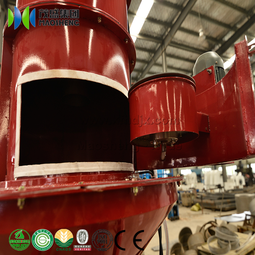 Continuous seminis seed seed coating machine corn maize coating machine