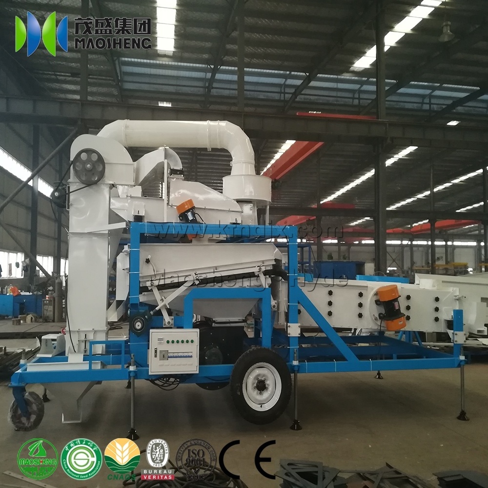 Soybean Cleaning Wheat Seed Cleaning Machine Grain Cleaner Beans Grading Machine