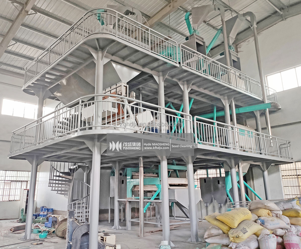 complete lentil  Grain Cleaning Machine Seed Processing Plant including cleaning /peeling/ polishing /packing machine