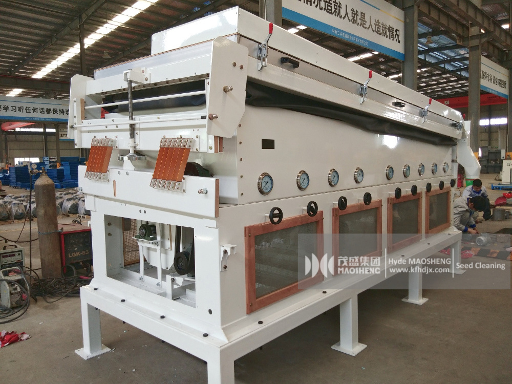 Cassia Sunflower Seed  Cleaner Gravity Separator Maize Seed Processing Lines Seed Gravity Table