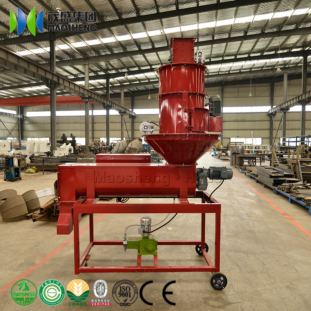 Continuous seminis seed seed coating machine corn maize coating machine