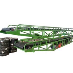 Truck Loading Unloading Sand Gravel Mobile Belt Conveyor Portable Small