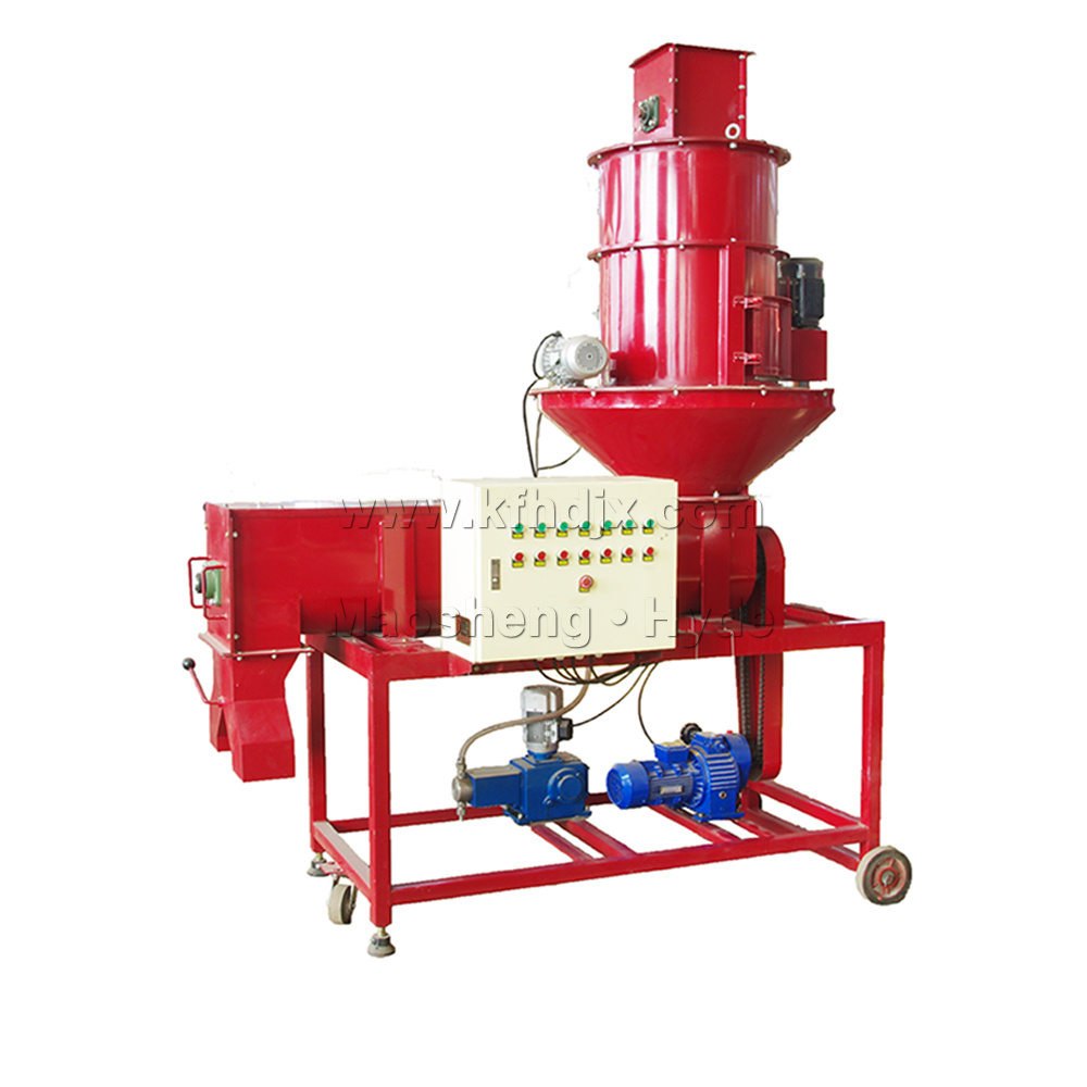 Continuous seminis seed seed coating machine corn maize coating machine