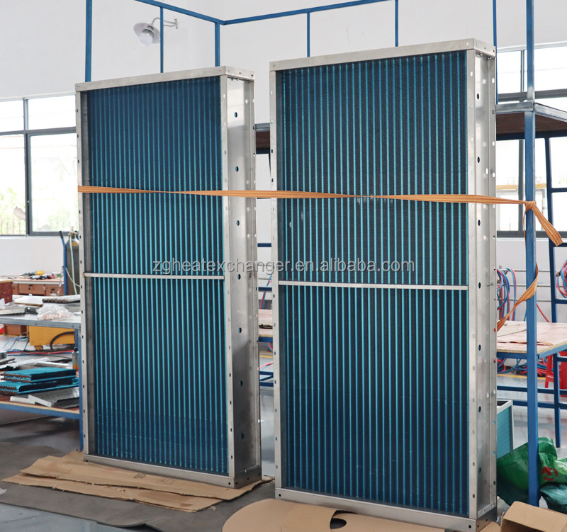 High Quality Copper Tube Heat Exchanger For Central Air Conditioner Heat Exchange Use