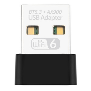 AX900 WiFi6 USB Adapter 2.4G&5GHz 802.11ax 900Mbps WiFi and bT 2 in 1 wireless Card BT5.3 USB Dongle for Win10/11