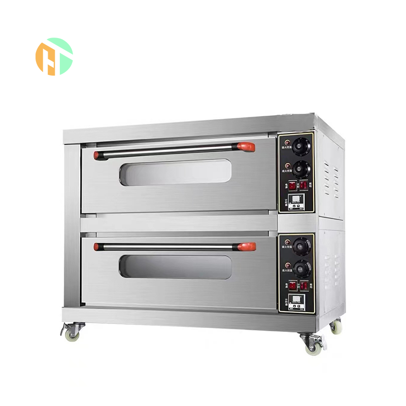 Manufacturer Oven industrial Baking Machine electric 2 deck 2 trays bakery bread oven