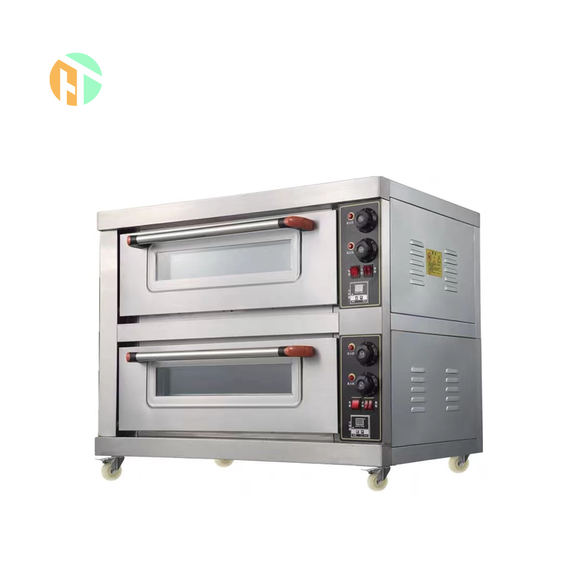 Manufacturer Oven industrial Baking Machine electric 2 deck 2 trays bakery bread oven