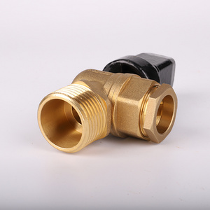 Low Price Custom Newly Developed Locking System Tube Tee Fittings 3/4-Inch water heater lead-free brass mixing valve