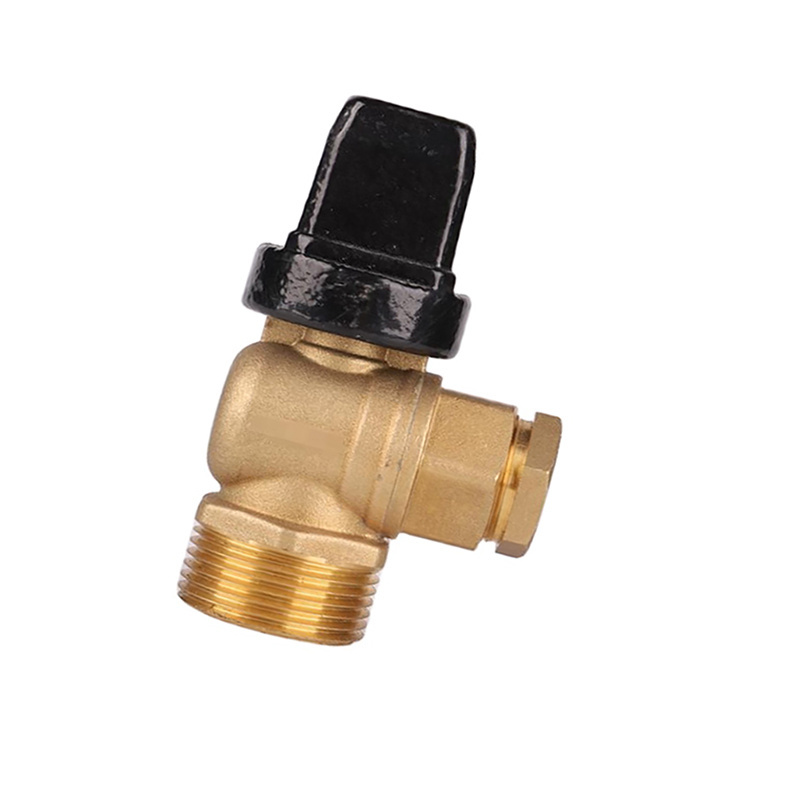 Low Price Custom Newly Developed Locking System Tube Tee Fittings 3/4-Inch water heater lead-free brass mixing valve