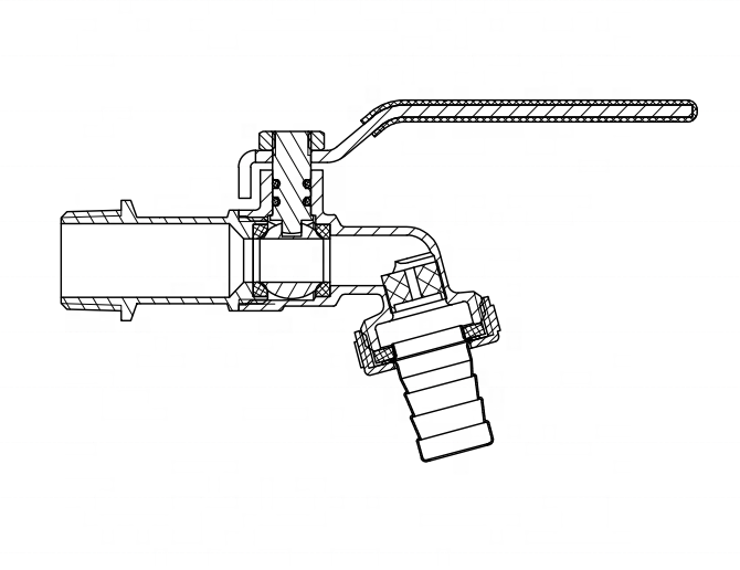 Factory Supply High Quality Hot sale Bib Cock Bibcock Brass Ball Valve Water Faucet Tap 1/2-3/4-1 CW617N manufacturer