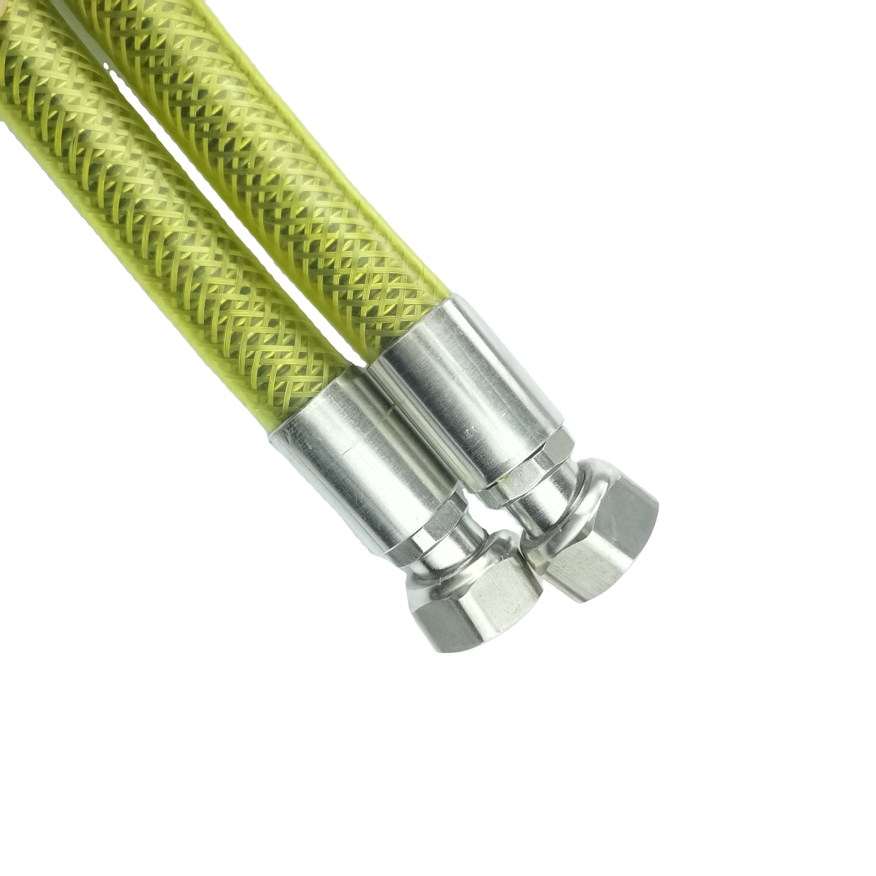 ZG Italian custom style kitchen stainless steel natural gas PVC flexible hydraulic rubber hoses