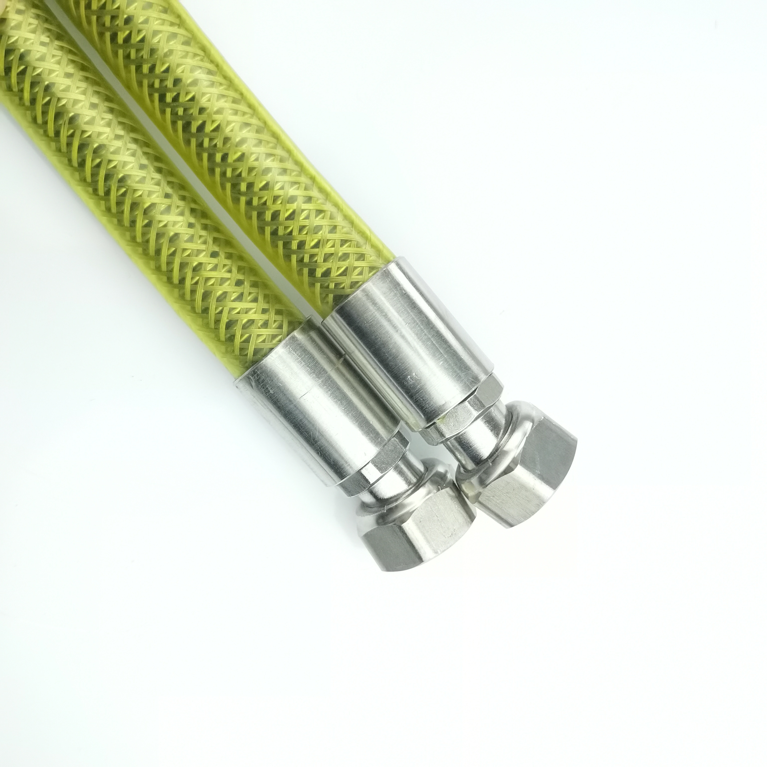 ZG Italian custom style kitchen stainless steel natural gas PVC flexible hydraulic rubber hoses