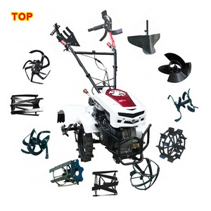 7.9HP gasoline multi-function mini farm power Cultivator Tiller plow for sale hand ploughing machine farm garden orchard tiller