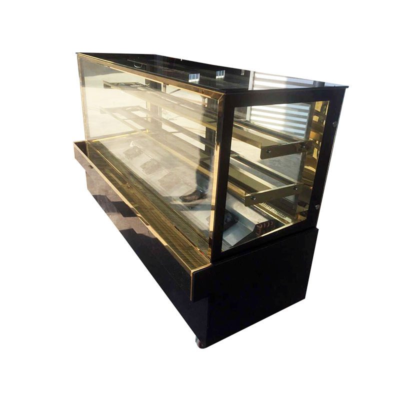 fan cooling cake showcase marble display cases freezing cabinet