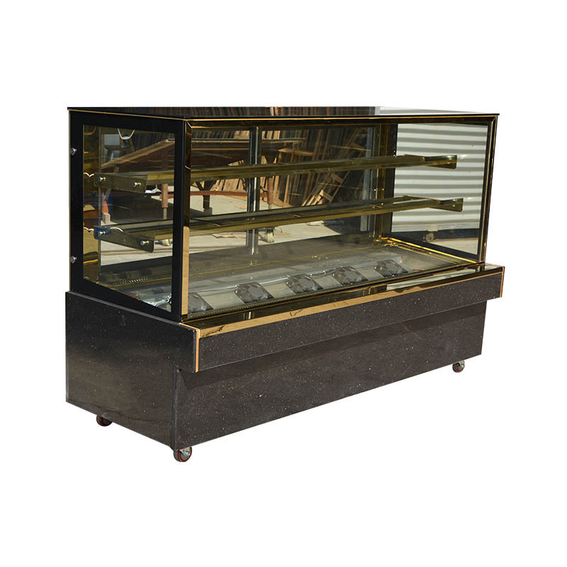 fan cooling cake showcase marble display cases freezing cabinet