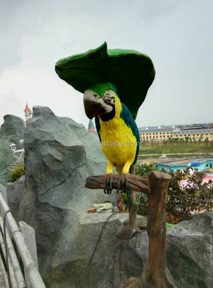 High Simulation animatronic Parrot For Sale