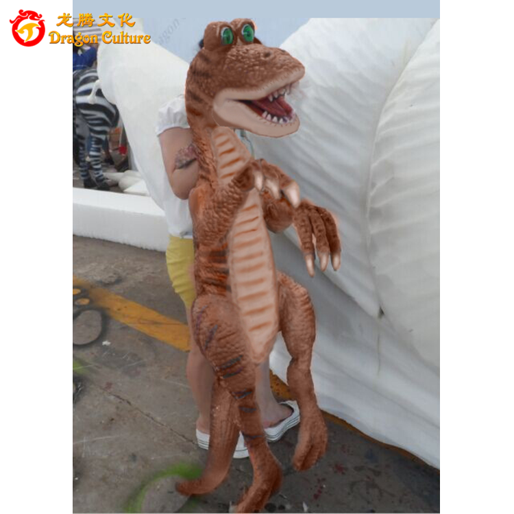 Cute Baby Animatronics Dinosaur Hand Puppets For Sale