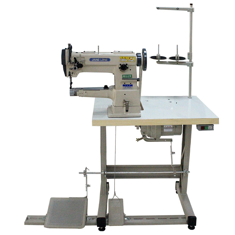 244V-A Single Needle Heavy Duty Compound Feed Industrial Leather Hemming Sewing Machine