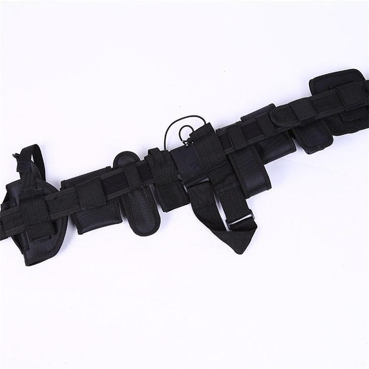 Versatile Security Tactical Modular Equipment System Duty Belt Set for Law Enforcement Flashlight Holster Baton Holster