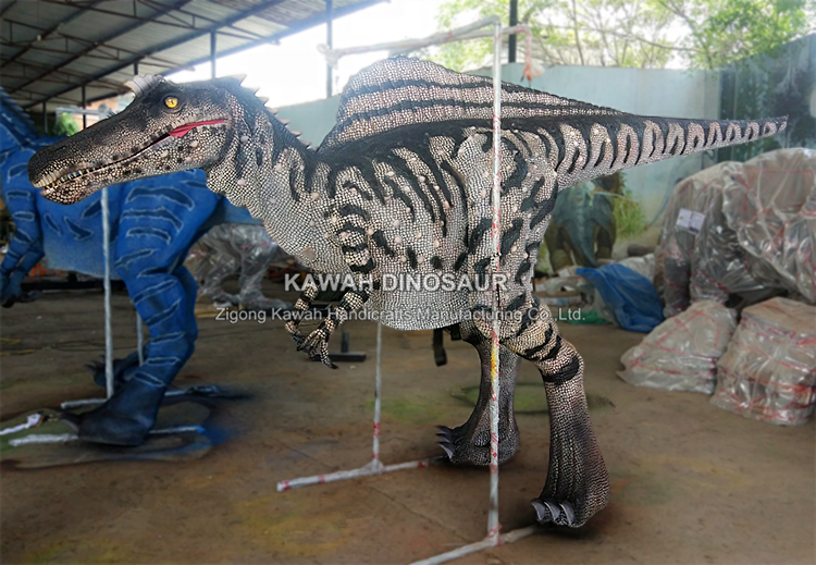 Mechanical Dinosaur Amusement Park Equipment Spinosaurus Animatronic Dinosaur Costume for Dinosaur Carnival