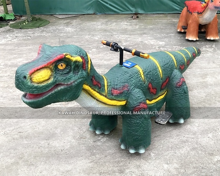 Amusement Park Dinosaur Rides Electric Coin Operated Animals Scooter For Kids