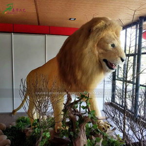 Top Quality Animatronic Animal Lion Animatronic Lion Animals Custom Lion Statue for Public Display