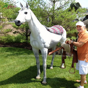 Garden Decoration Handmade Animatronic Horse Customized Animatronic Animals Horse Statue