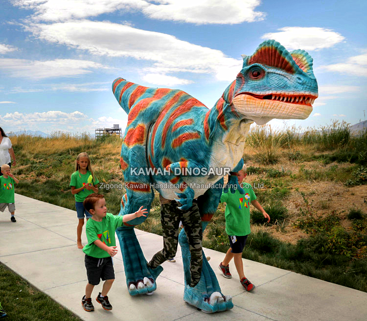 Adult Walking Dinosaur Costume Real Dinosaur Costume Man Control Walking Realistic Dinosaur Costume Customized