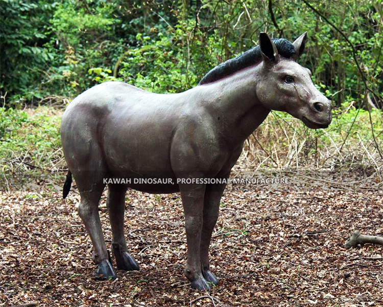 Garden Decoration Handmade Animatronic Horse Customized Animatronic Animals Horse Statue