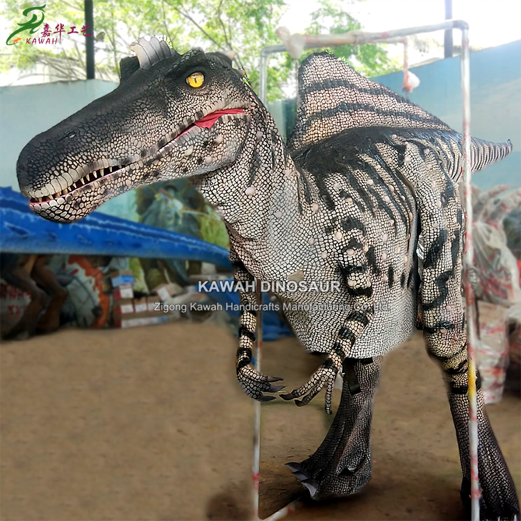 Mechanical Dinosaur Amusement Park Equipment Spinosaurus Animatronic Dinosaur Costume for Dinosaur Carnival