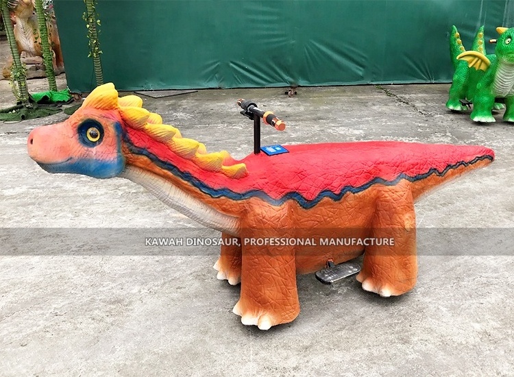 Amusement Park Dinosaur Rides Electric Coin Operated Animals Scooter For Kids