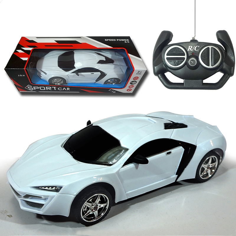 1 18 Scale Remote Control Car Toy With Light 2.4G 4WD High Speed Rc Drift Race Car For Kids Electric Toy