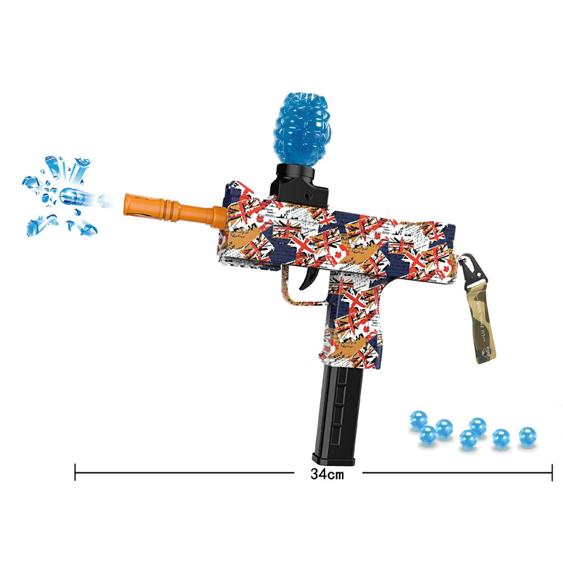 Hot Selling Outdoor Water Bead Shooter Electric Water Beads Blaster Toy Water Bombs Ejection Gun Toy