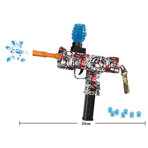 Hot Selling Outdoor Water Bead Shooter Electric Water Beads Blaster Toy Water Bombs Ejection Gun Toy