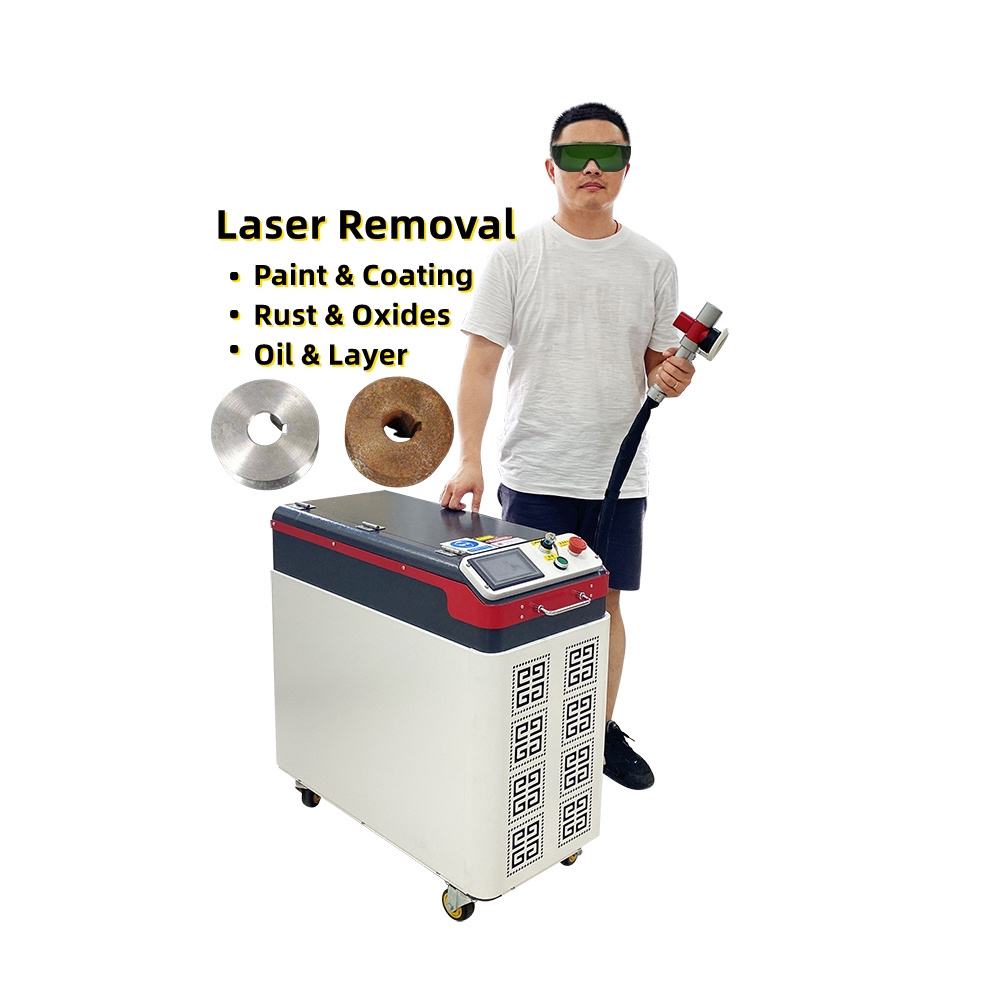 Laser Rust Cleaner Machine for Metal Stone Wood Surface Removal