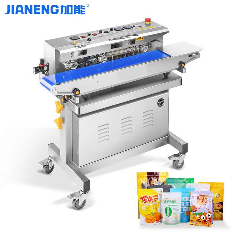 Factory Price Continuous Vacuum Sealing Machine With Nitrogen Gas Filling