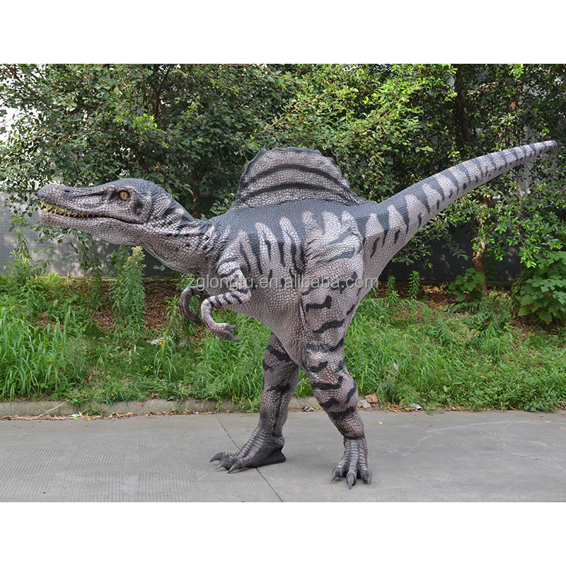 Kids Party Realistic Dinosaur Costumes Of Velociraptor Dinosaure Suit