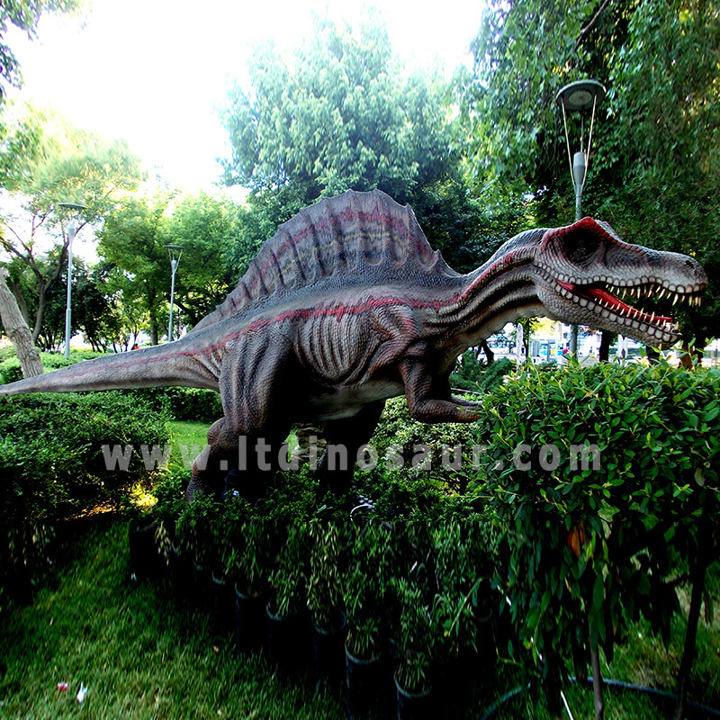 China Giant Amusement Real Life Size Electric Mechatronics Theme Park Exhibit Animatronic Model Robot Mechanical Dinosaur