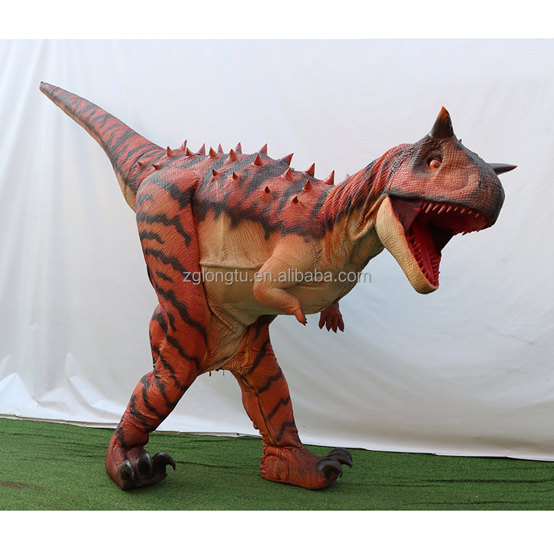 Kids Party Realistic Dinosaur Costumes Of Velociraptor Dinosaure Suit