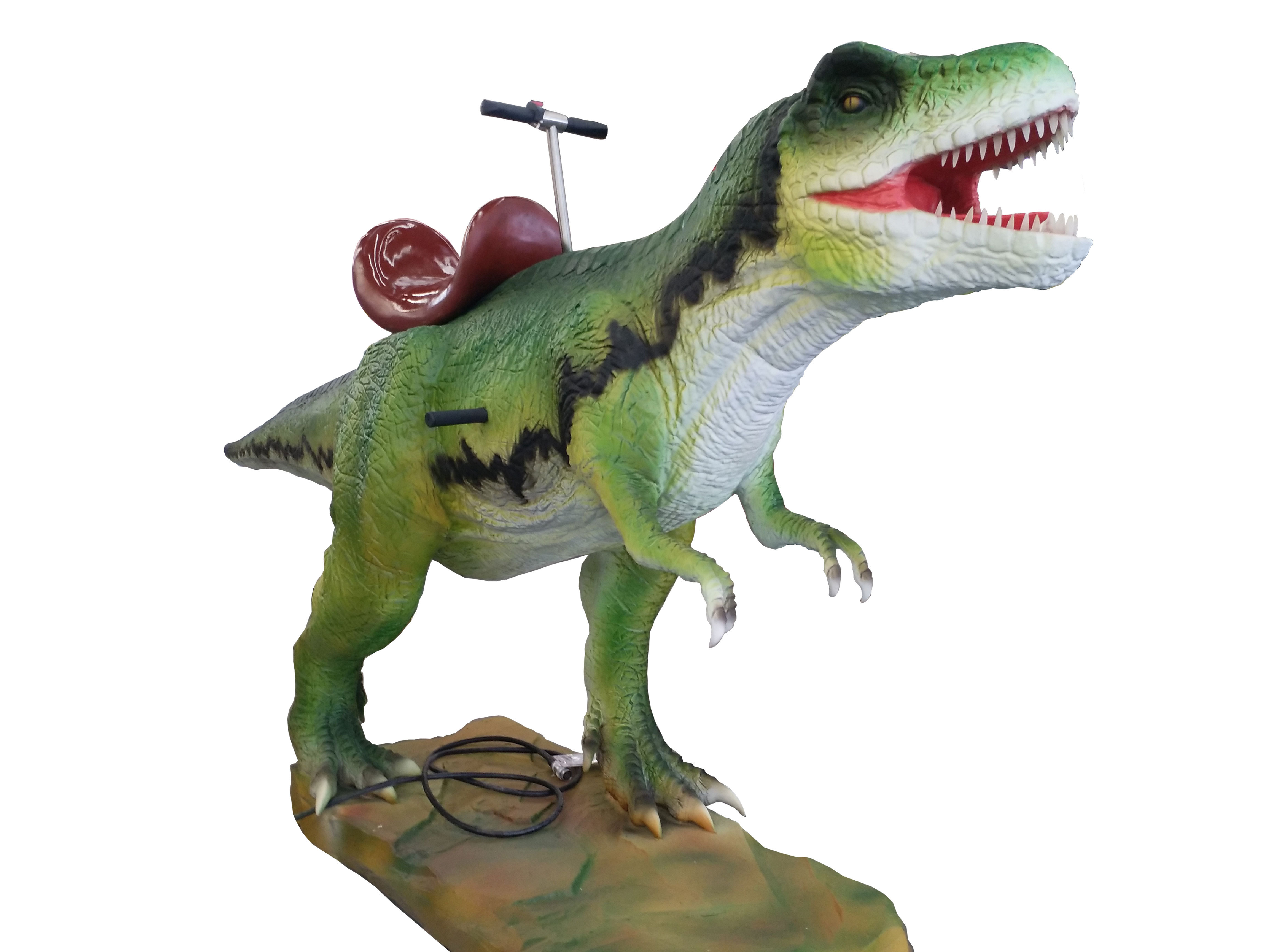 High Quality Amusement Park Kiddie Dinosaur Rides Quality amusement park Ride on Car Dinosaur rides