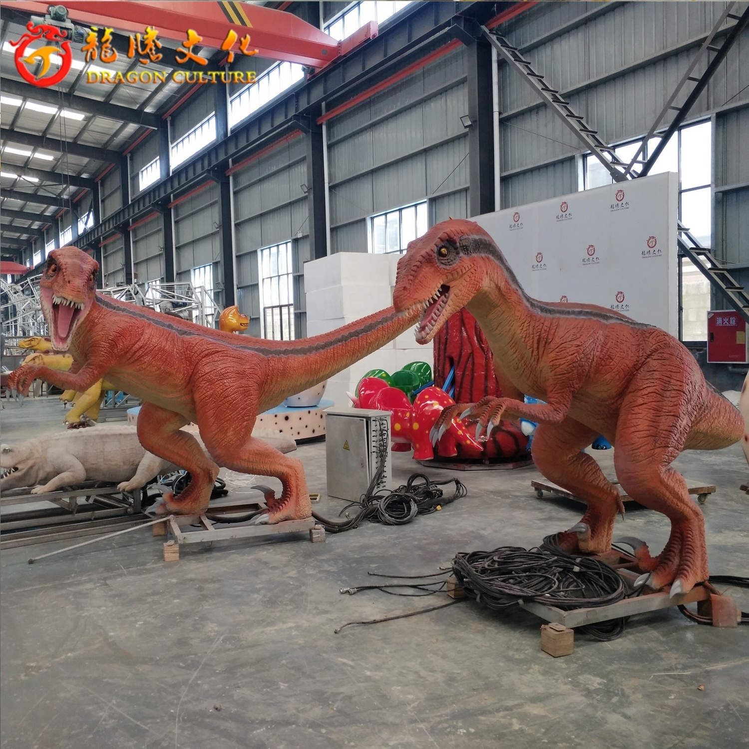 Adventure Amusement Park Outdoor Theme Lifesize Animatronic Lion Model Park Live Dino Statue