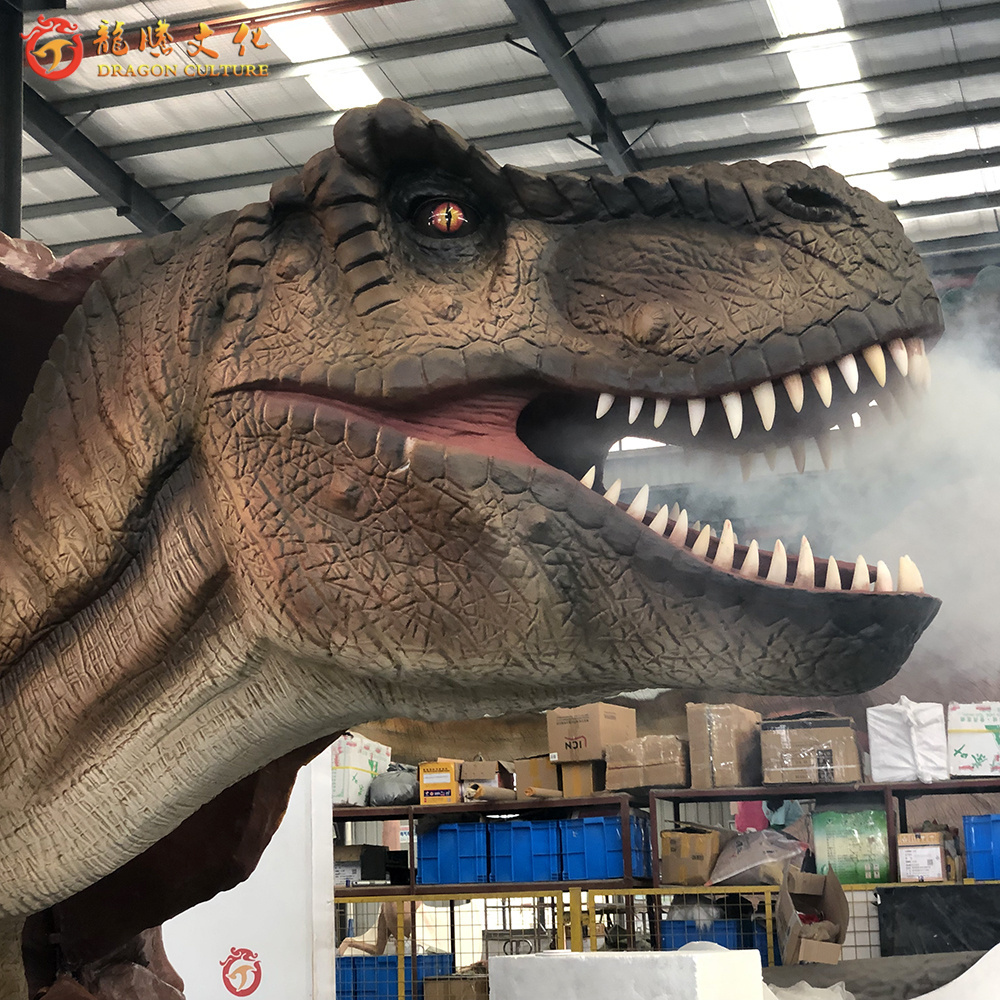 Waterproof Realistic 3D Life-size Simulation Animatronic Dinosaur T-rex Dinosaur Model for Sale