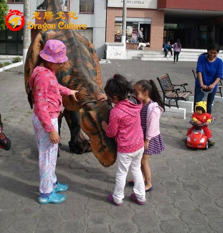 Velociraptor Realistic Walking Dinosaur costume de dinosaure realistic raptor zigong dinosaur costume rental