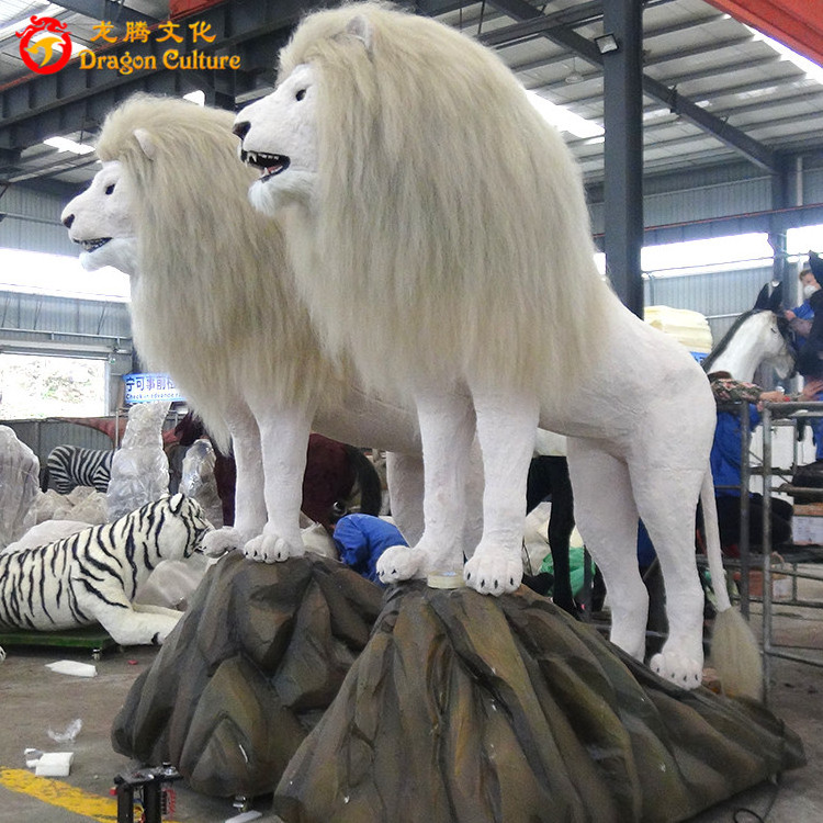 Amusement Park  Zoo Real Size Animatronic Animal Zoo Animal Model for Sale