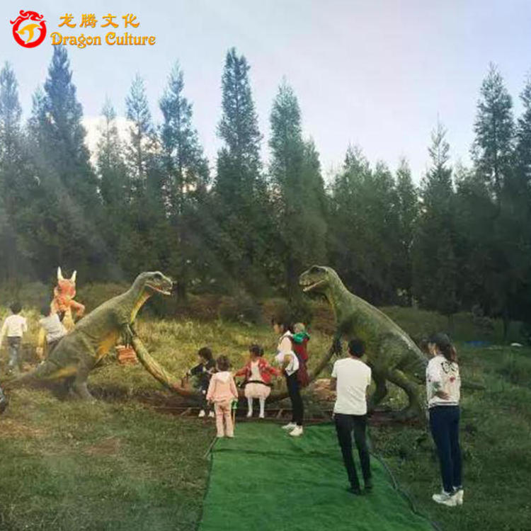 Amusement Park Products Simulation Dinosaur Swing Ride Flying Chair for theme park animatronics