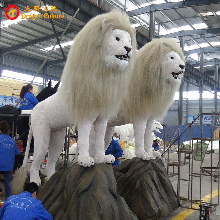 Amusement Park  Zoo Real Size Animatronic Animal Zoo Animal Model for Sale