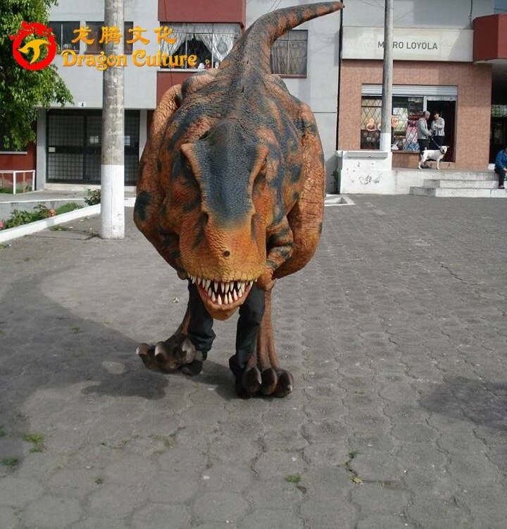 Velociraptor Realistic Walking Dinosaur costume de dinosaure realistic raptor zigong dinosaur costume rental