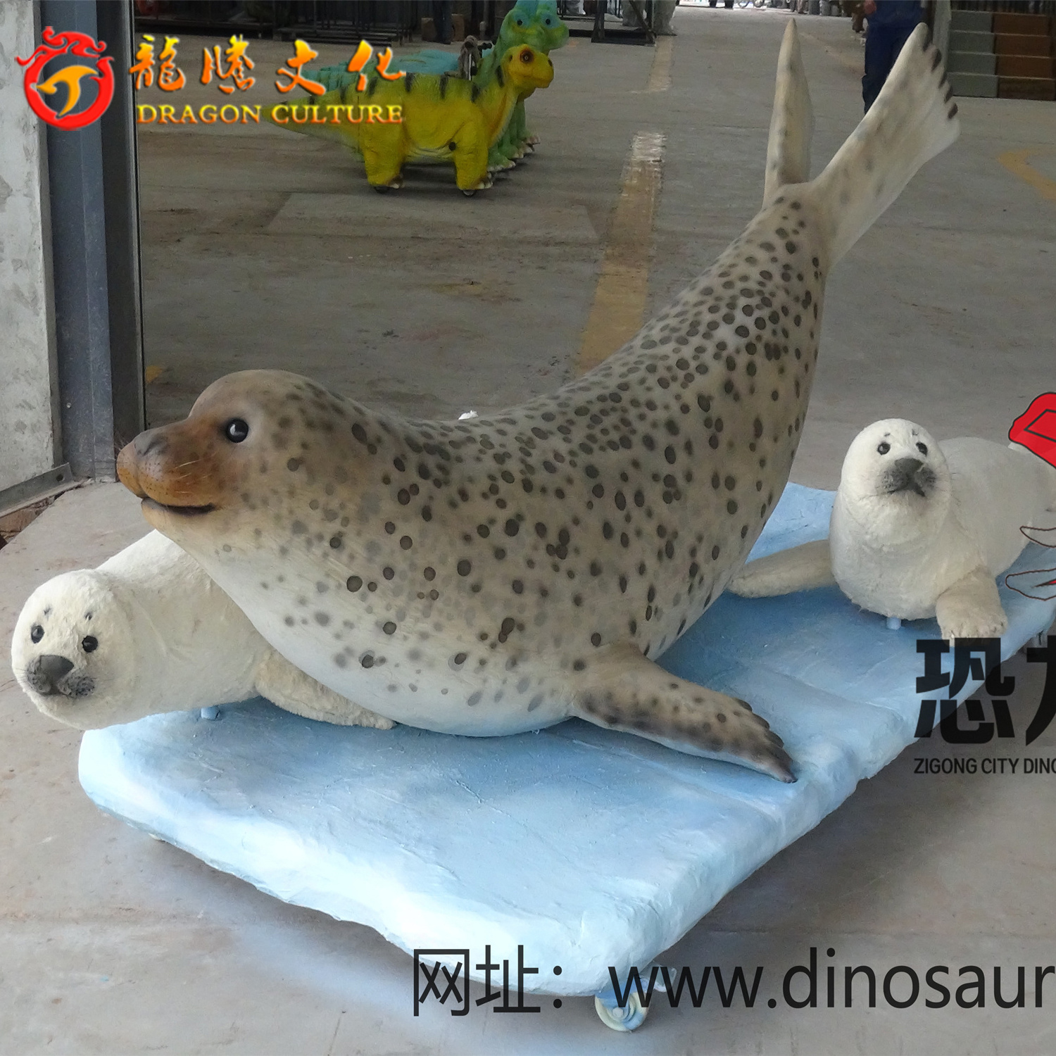 Handmade hot sale decoration huge durable life size sea lion Animatronic animal for ocean park