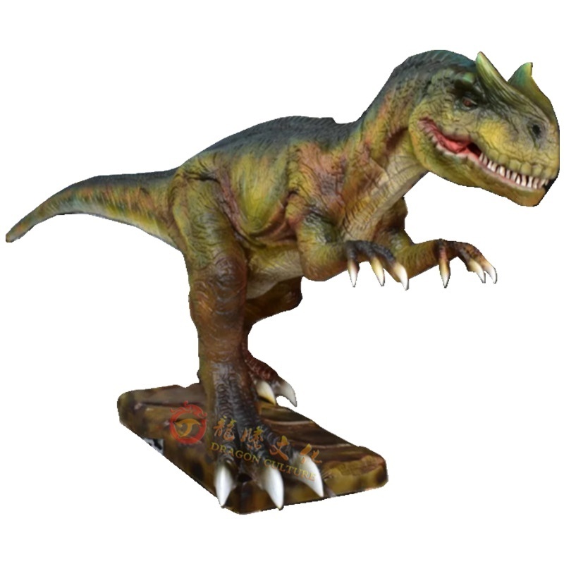 3D Simulation Animatronic Dino Animated Allosaurus Dinosaur Model for Amusement Theme Jurassic Park