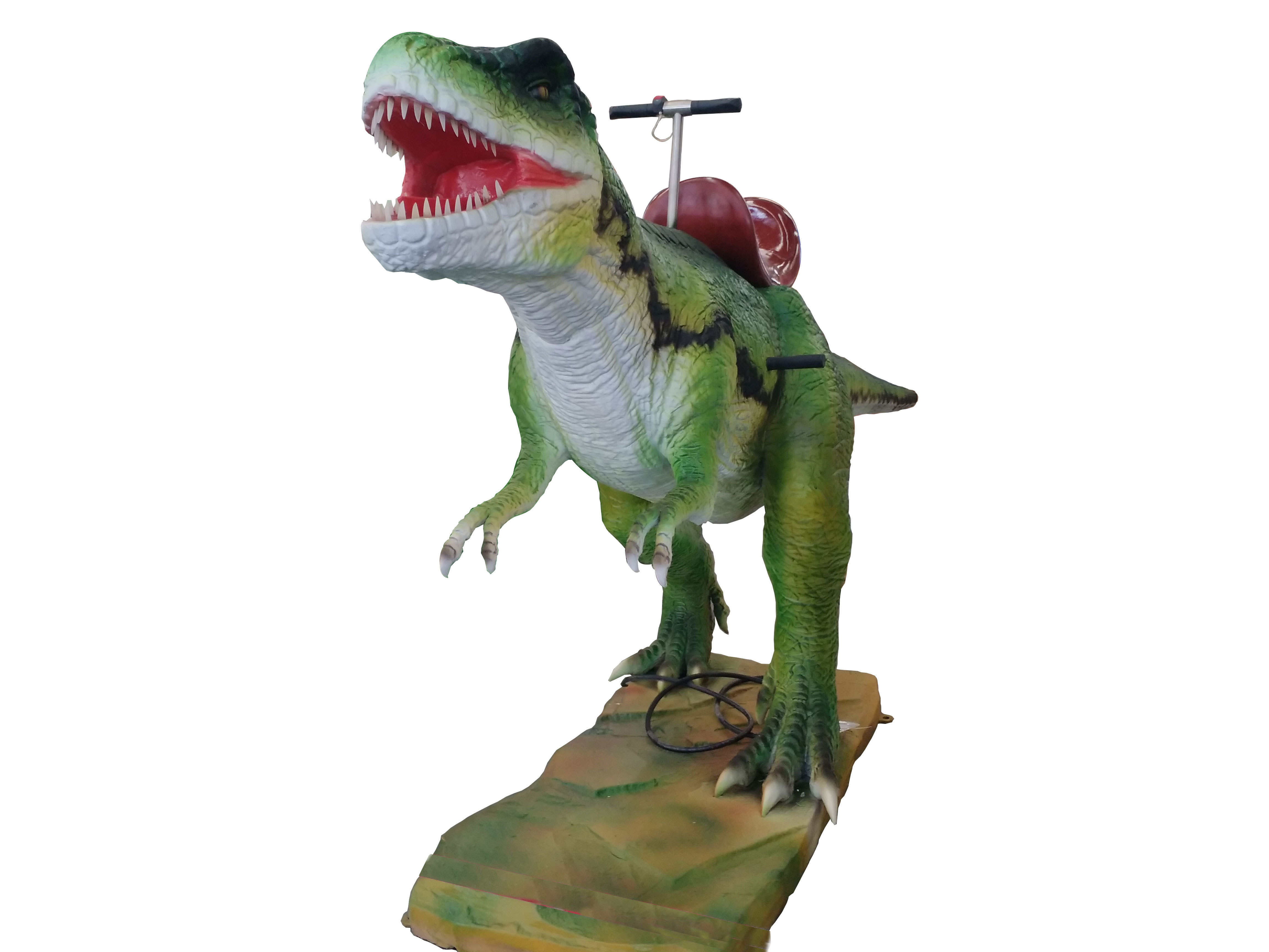 High Quality Amusement Park Kiddie Dinosaur Rides Quality amusement park Ride on Car Dinosaur rides